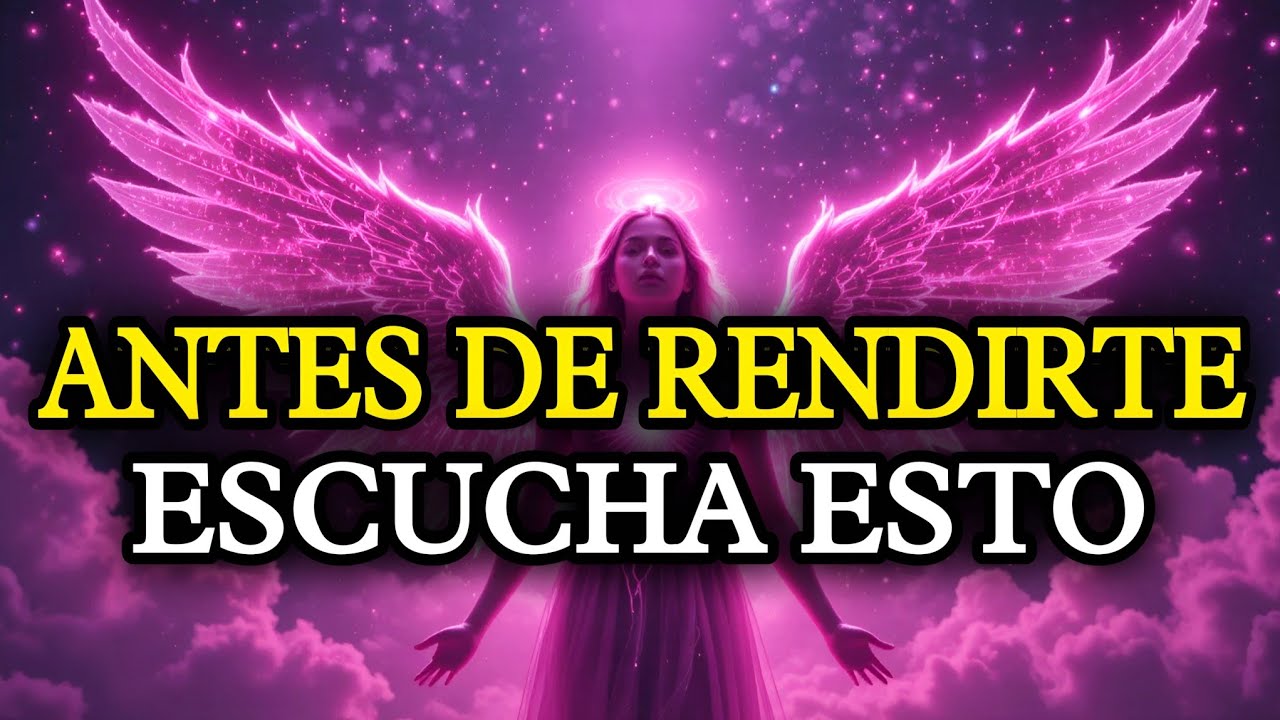 ✅ Antes de Rendirse… Escucha Esto Primero 🌌✨ | MensajeDelAlma