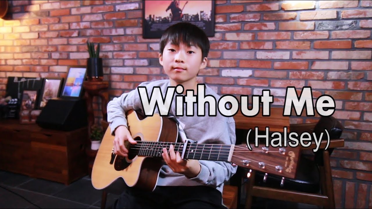 Halsey 할시 - Without Me ( Guitar Cover by Sean Song )
