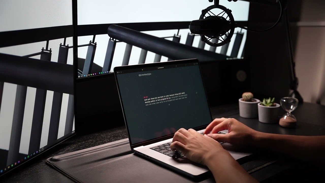 [ASMR] macbook pro 16 (2021) typing