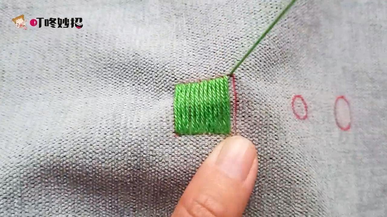 学会这三种针法，衣服破洞，瑕疵，单调全搞定，慢动作分享快收藏