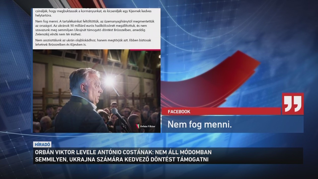 Nem áll módomban semmilyen, Ukrajna számára kedvező döntést támogatni