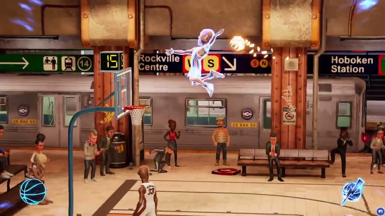 Nba 2k playgrounds Kevin Durant and Derrick Coleman VS Alonzo Mourning and Shareef Abdur-Rahim!