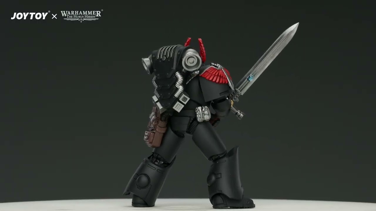 Dark Angels MKVI Tactical Sergeant with Power Sword and Plasma Pistol