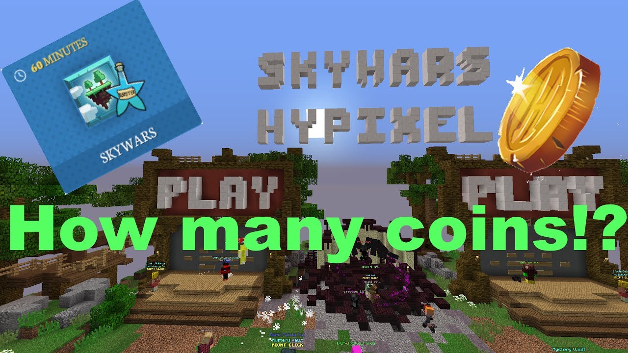 How many coins do you get from a skywars network booster?