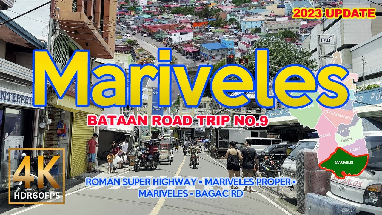 MARIVELES The Host of the First Economic Zone in the Philippines | Bataan Driving Tour | FAB | 4K