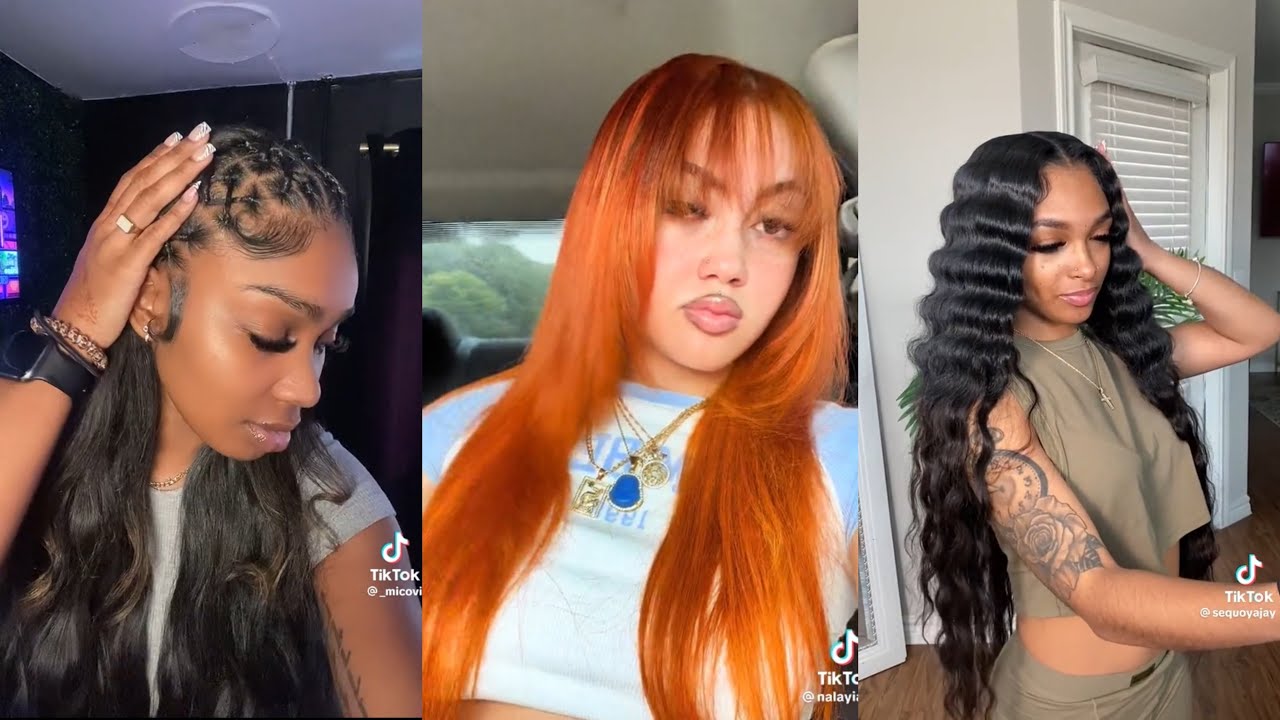 Quick Weave Hair Tutorial | Quick Weave Compilation 2023