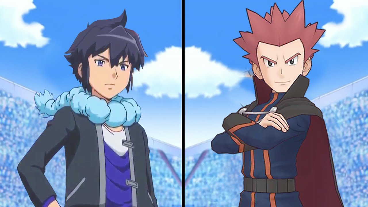 Pokemon Characters Battle: Alain Vs Lance (Kalos Vs Kanto)