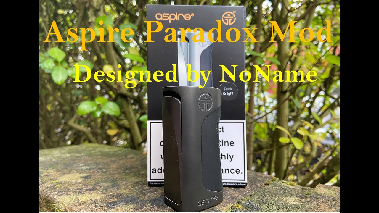 Aspire Paradox Mod | Design italiano di NoName | Elegante e raffinato | Qualit&agrave; costruttiva di al...