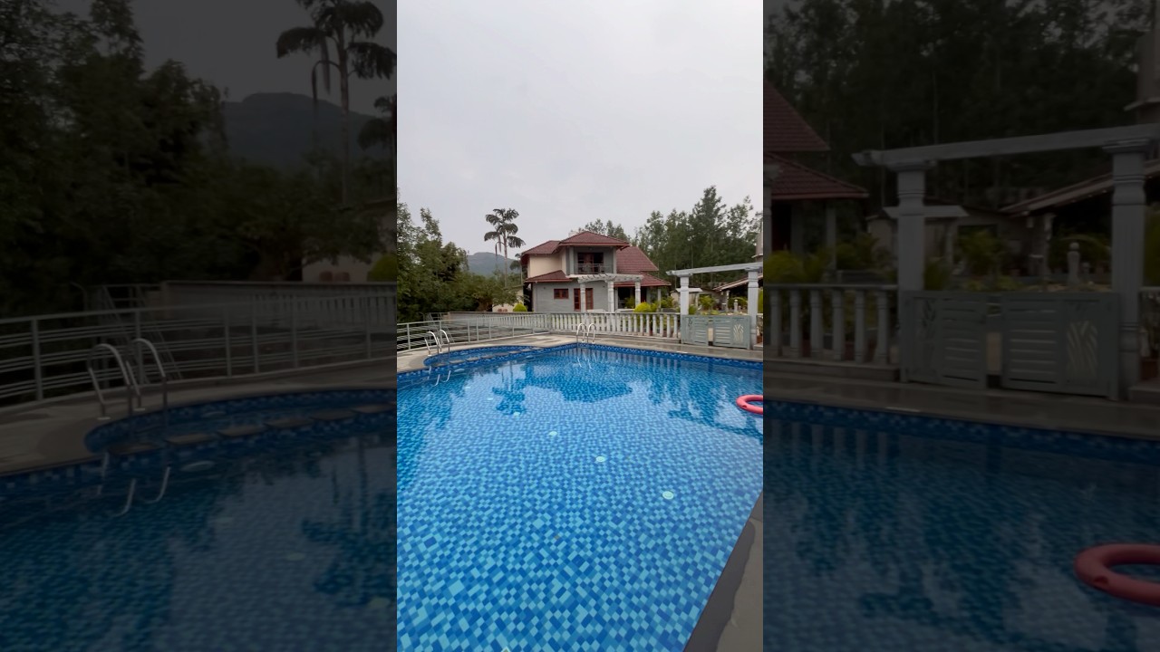 Budget Resort in Chikmagalur for Friends /Families/Couples with swimming pool and private waterfalls