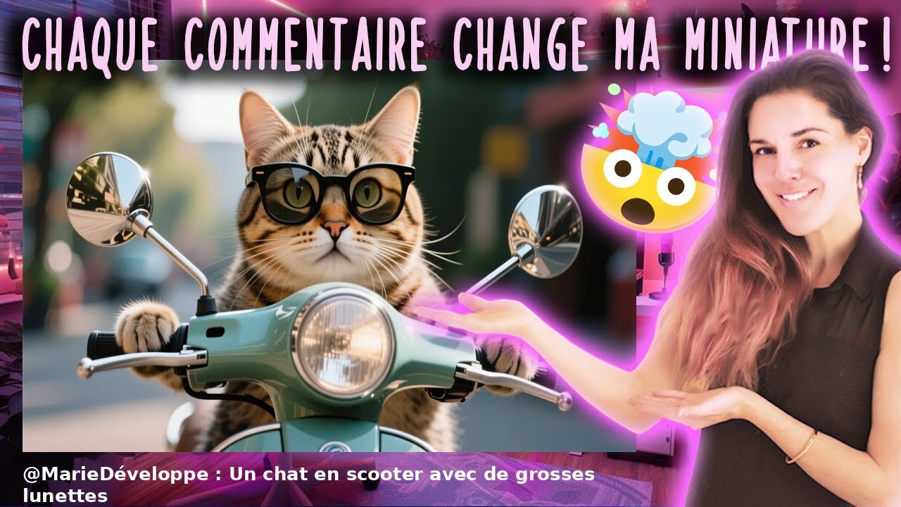 Ton Commentaire devient ma Miniature automatiquement ! 😱