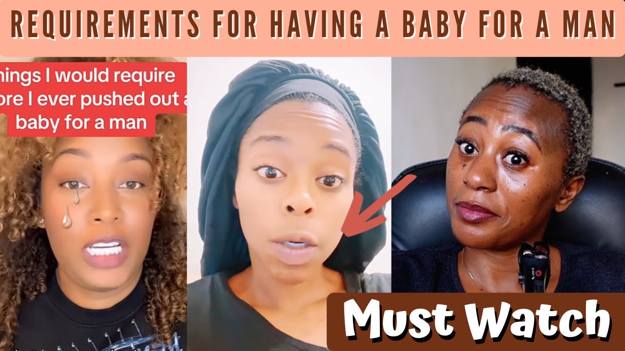 Woman Speaks About Her Requirements For Having A Child For A Man - Childfree - Must Watch