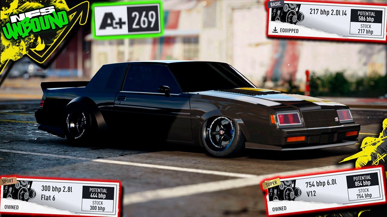 Best Engine Swap for A+ Tier | Buick Grand National GNX | Need For Speed Unbound