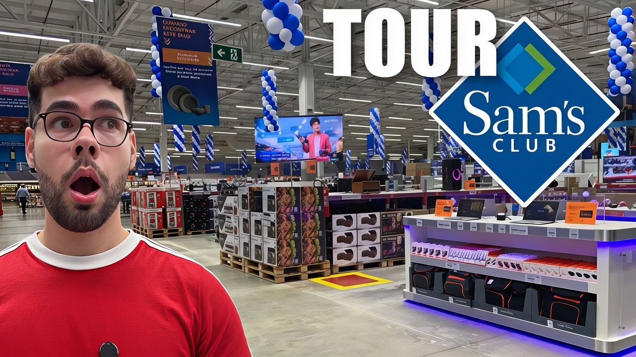 TOUR PELO MERCADO AMERICANO SAM'S CLUB | SER&Aacute; QUE VALE A PENA?