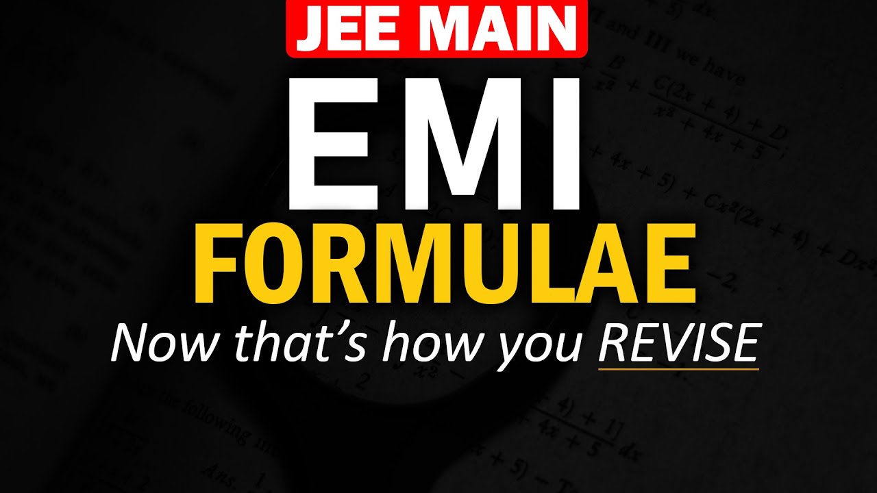 Electromagnetic Induction  | Formulae and Concept REVISION in 30 min | JEE Physics by Mohit Sir