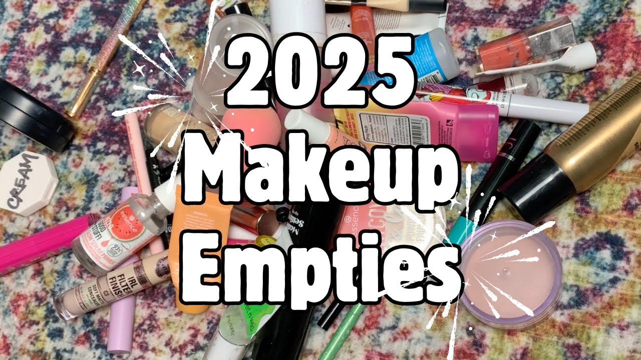 Запасы косметики на целый год! 🗑️ 2025