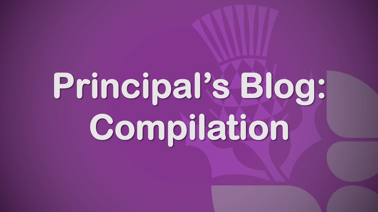 Principals Blog: Compilation