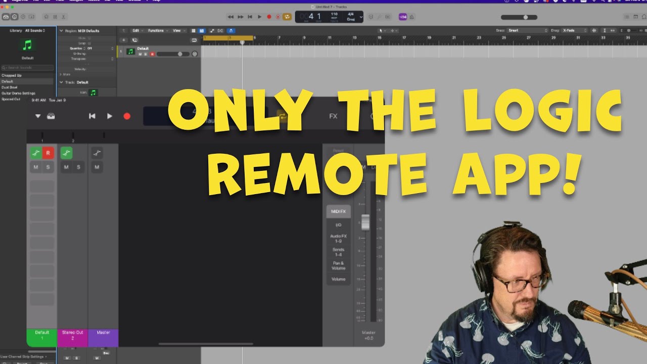 Making a Song with Only the Logic Remote App!! | Livestream + Q&A
