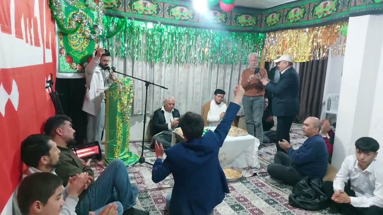 مراسم جشن نیمه شعبان میلاد امام زمان عج/ هیئت محبان اهل‌بیت ع/ شهر دنیزلی ترکیه  ۳/۲/۲۰۲۶