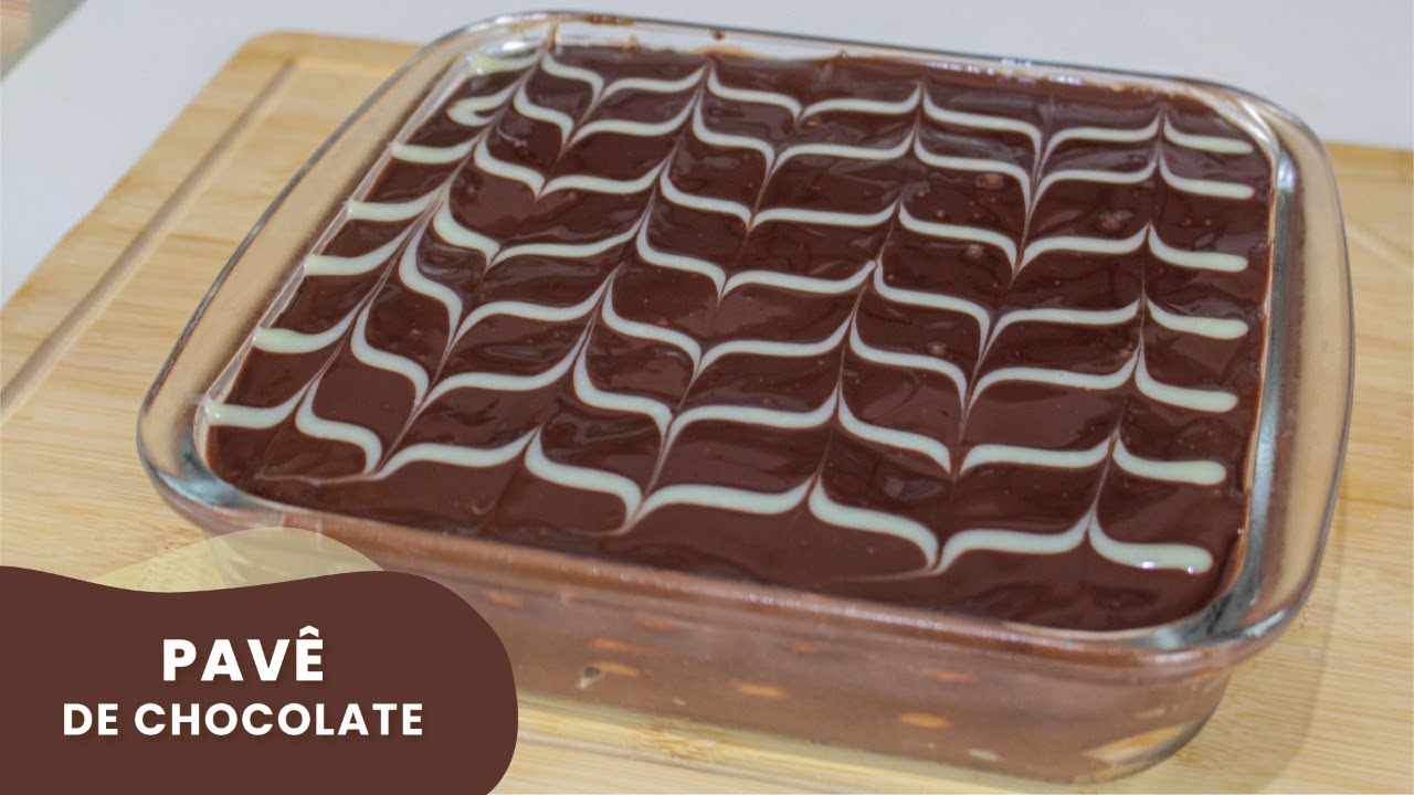 COMO FAZER UM DELICIOSO PAVÊ DE CHOCOLATE | CHEF LÉO OLIVEIRA