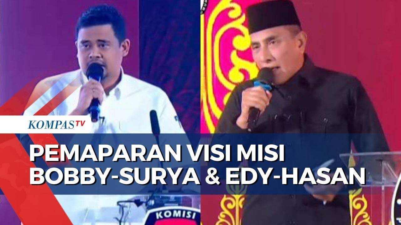 [FULL] Pemaparan Visi Misi Bobby-Surya dan Edy-Hasan di Debat Kedua Pilkada Sumut 2024