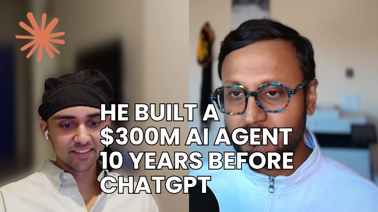 He Built a $200M AI Agent 10 Years Before ChatGPT