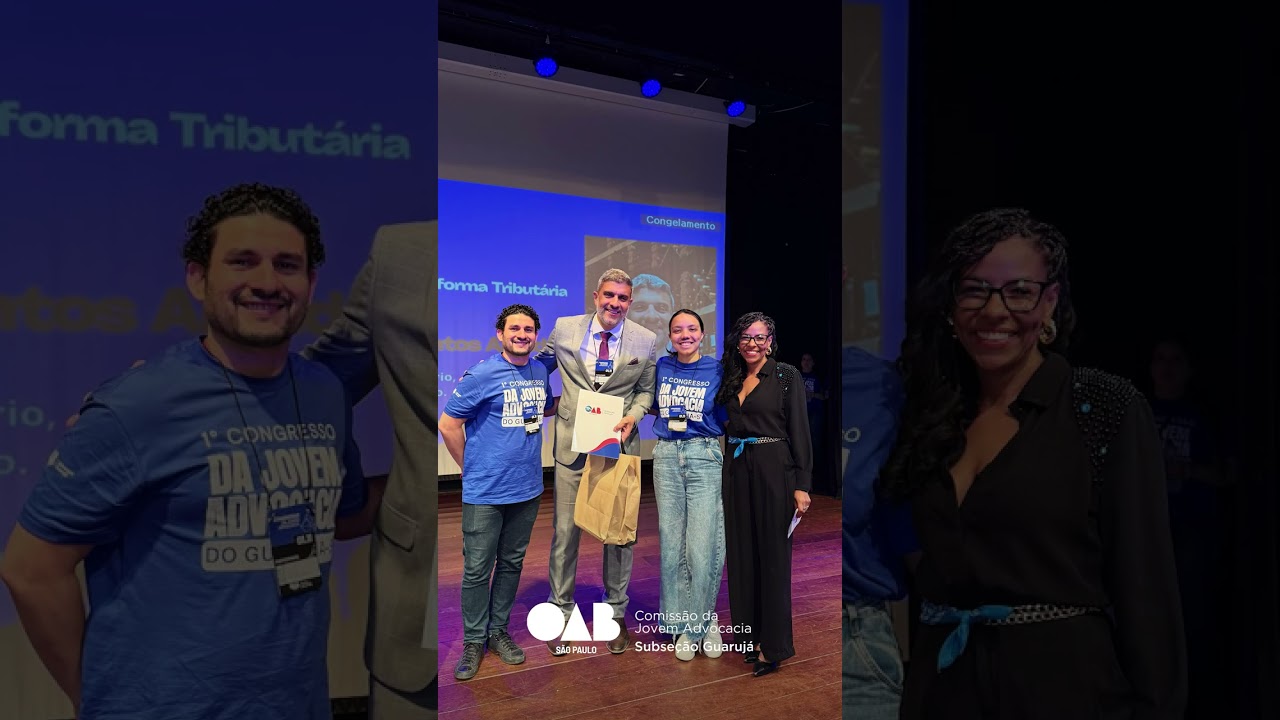 Entrevistas do 1º Congresso da Jovem Advocacia da Subseção de Guarujá/SP