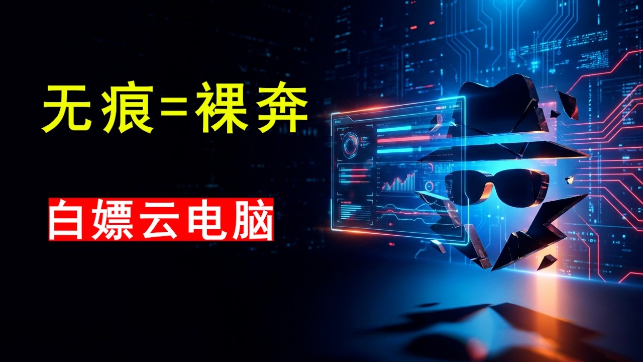 还在用无痕？一键白嫖微软“阅后即焚”云电脑，彻底告别监控与中毒！