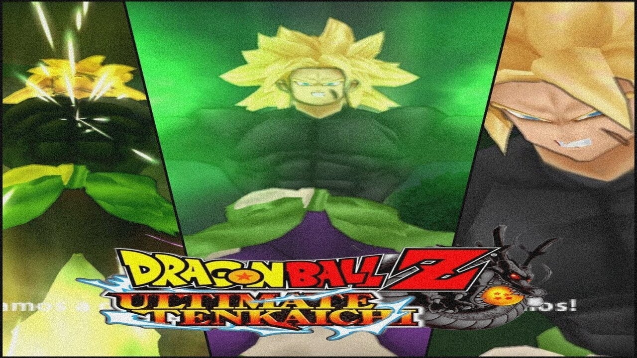 DBZ TTT - BROLY SSJ MANGA // ULTIMATE TENKAICHI // CONSOLA PSP
