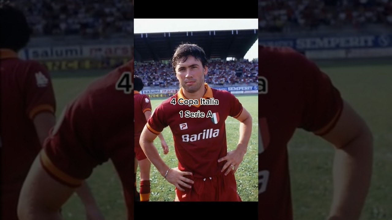 Trayectoria de Carlo Ancelotti como jugador de f&uacute;tbol
