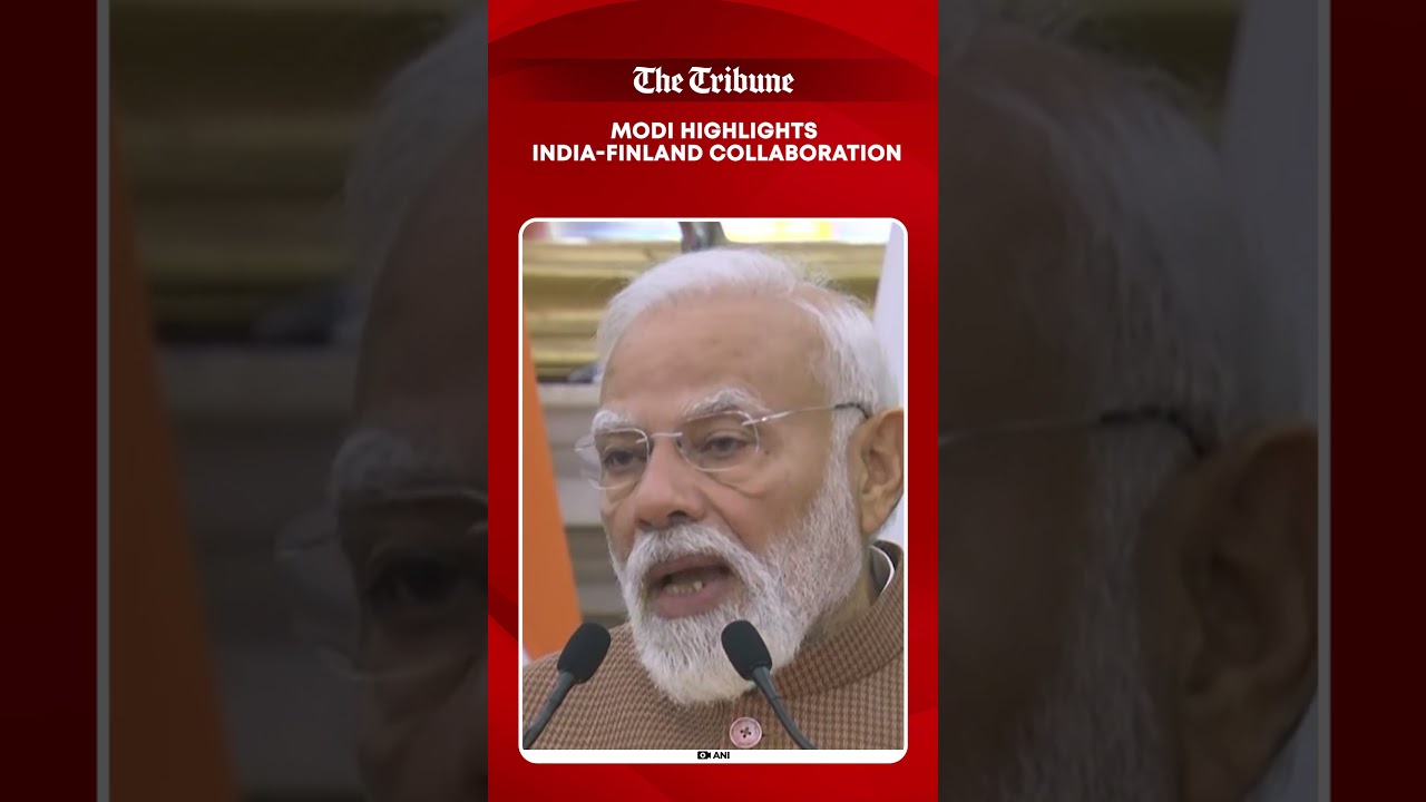 PM Modi cites Nokia and Chenab Rail Bridge as symbols of strong India-Finland partnership.