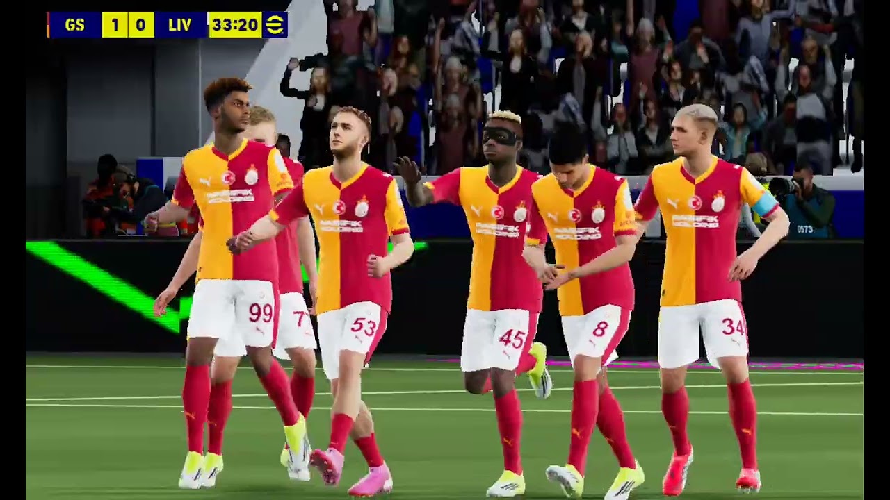 Efutbol da gs liverpool maçı yaptım