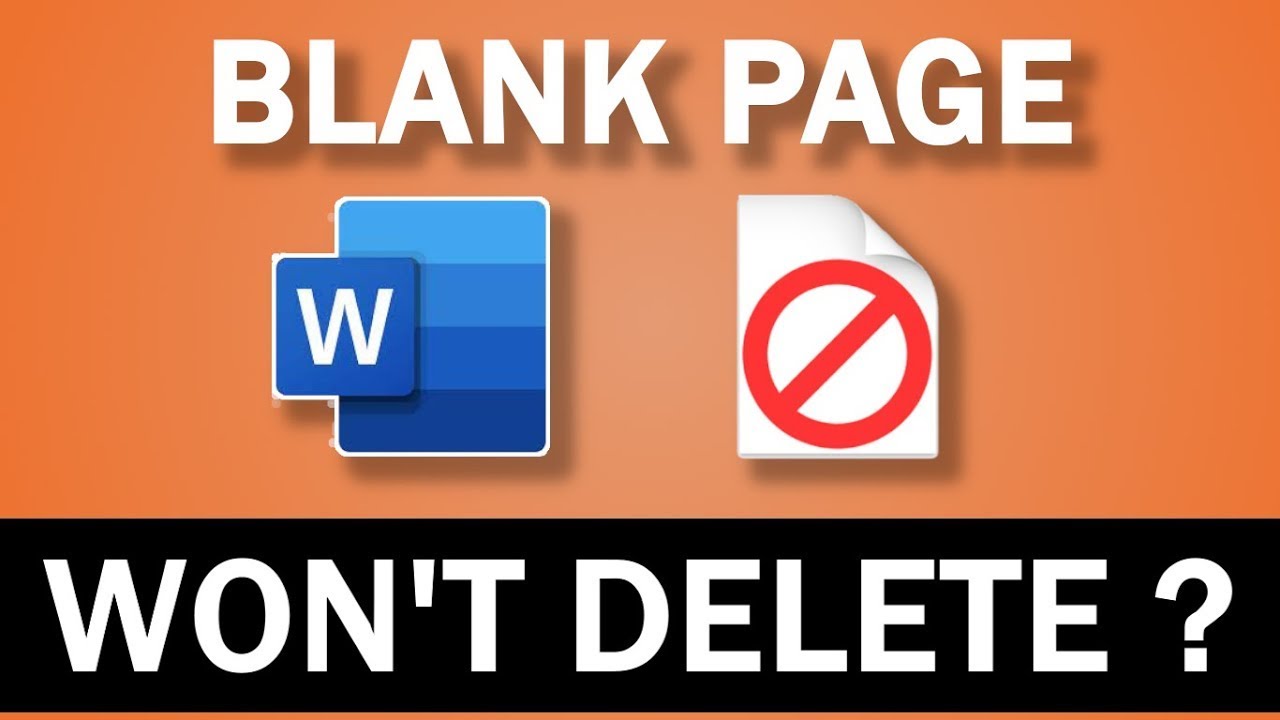 How to Delete a Blank Page You Can't Delete in MS Word | Fix Extra Page Issue Easily