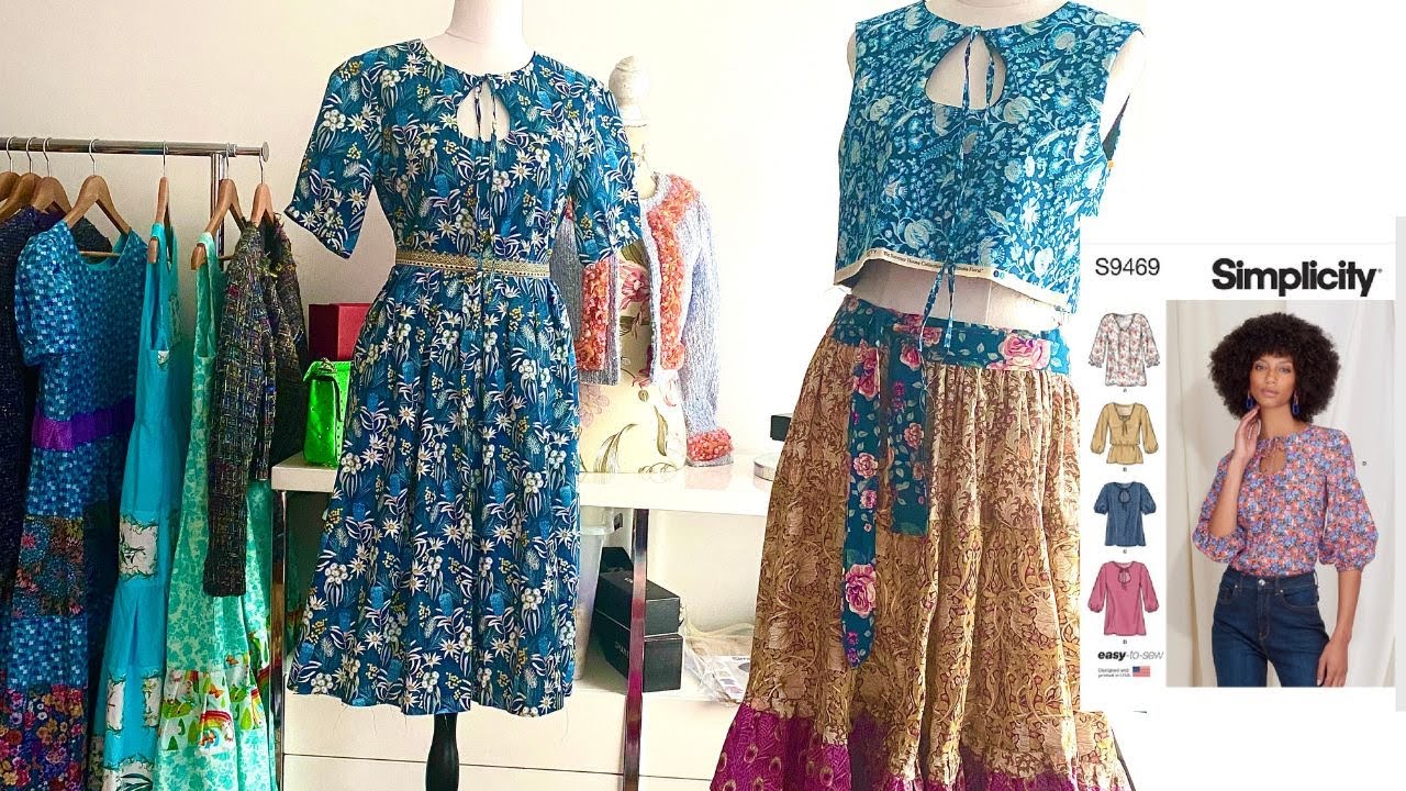Этот узор просто прелесть! 👗 Simplicity S9469