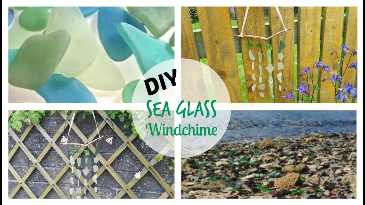 DIY Sea Glass Windchime