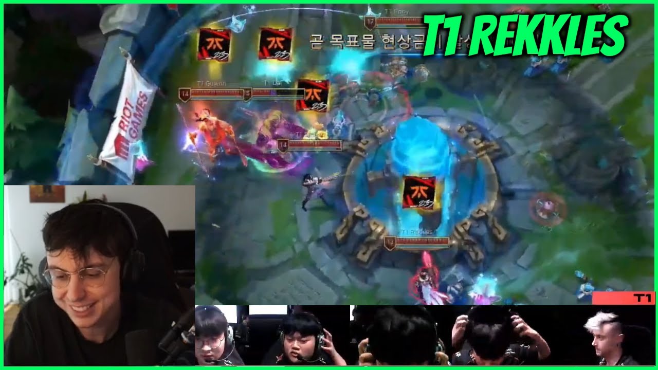 Rekkles & T1 Academy Flash FNATIC Icon After 1st Win In LCK Challengers