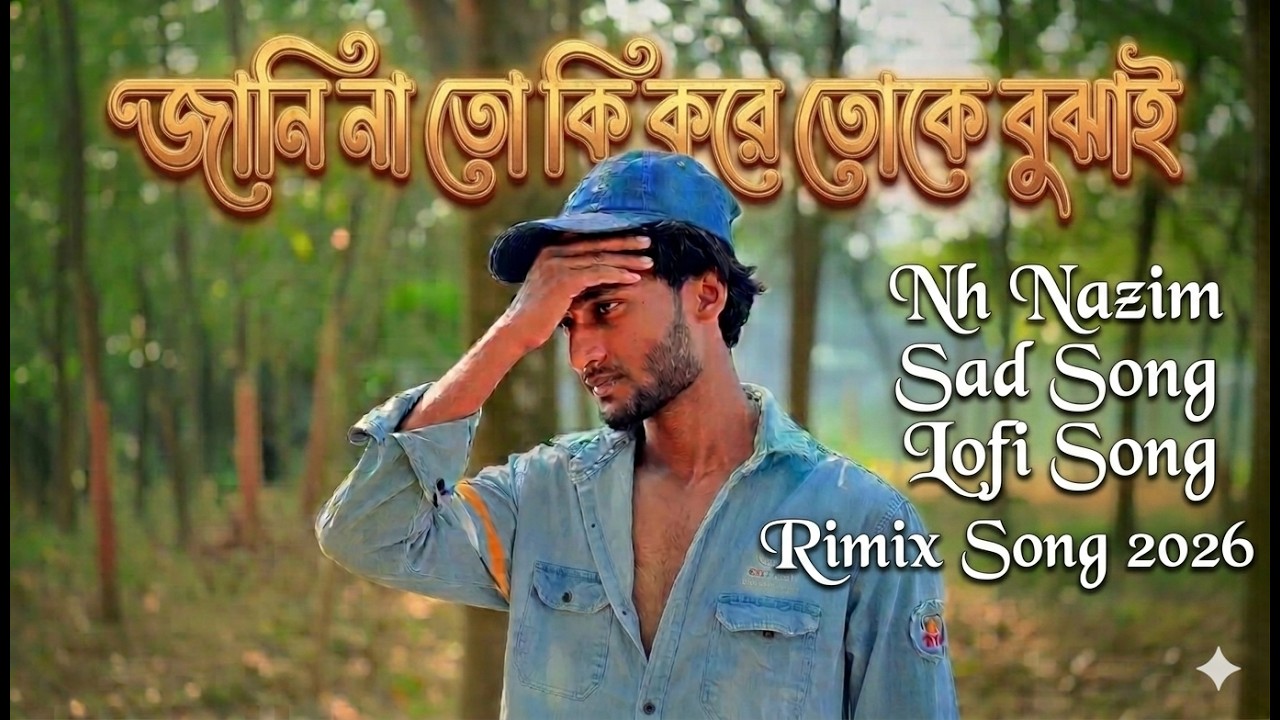 জানিনা তো কি করে তোকে বুঝাই | Janina To Ki Kore Toke Bujhai | Nh Nazim Sad Song 2026