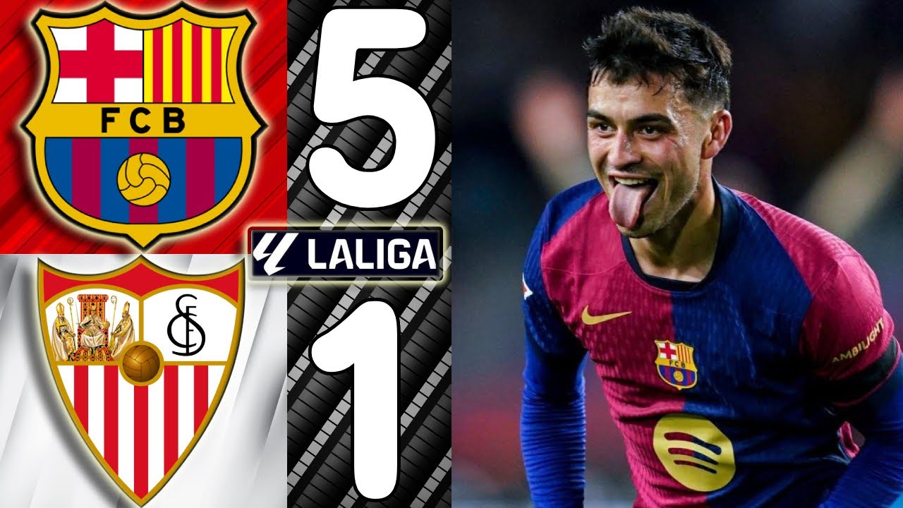 🎥 Barcelona vs. Sevilla [5-1] - Match Review (La Liga 2024/2025)