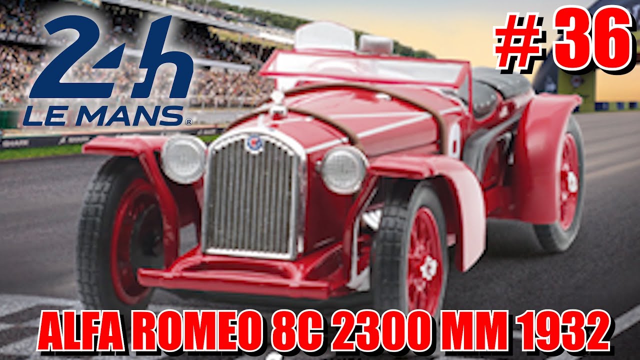 24h LE MANS COLLECTION #36 - ALFA ROMEO 8C 2300 MM 1932! Centauria | Edicola (uscita 65)