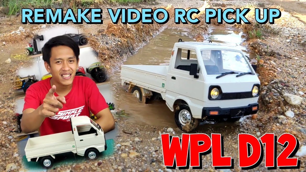 Upload Ulang Video RC Pick Up WPL D12!