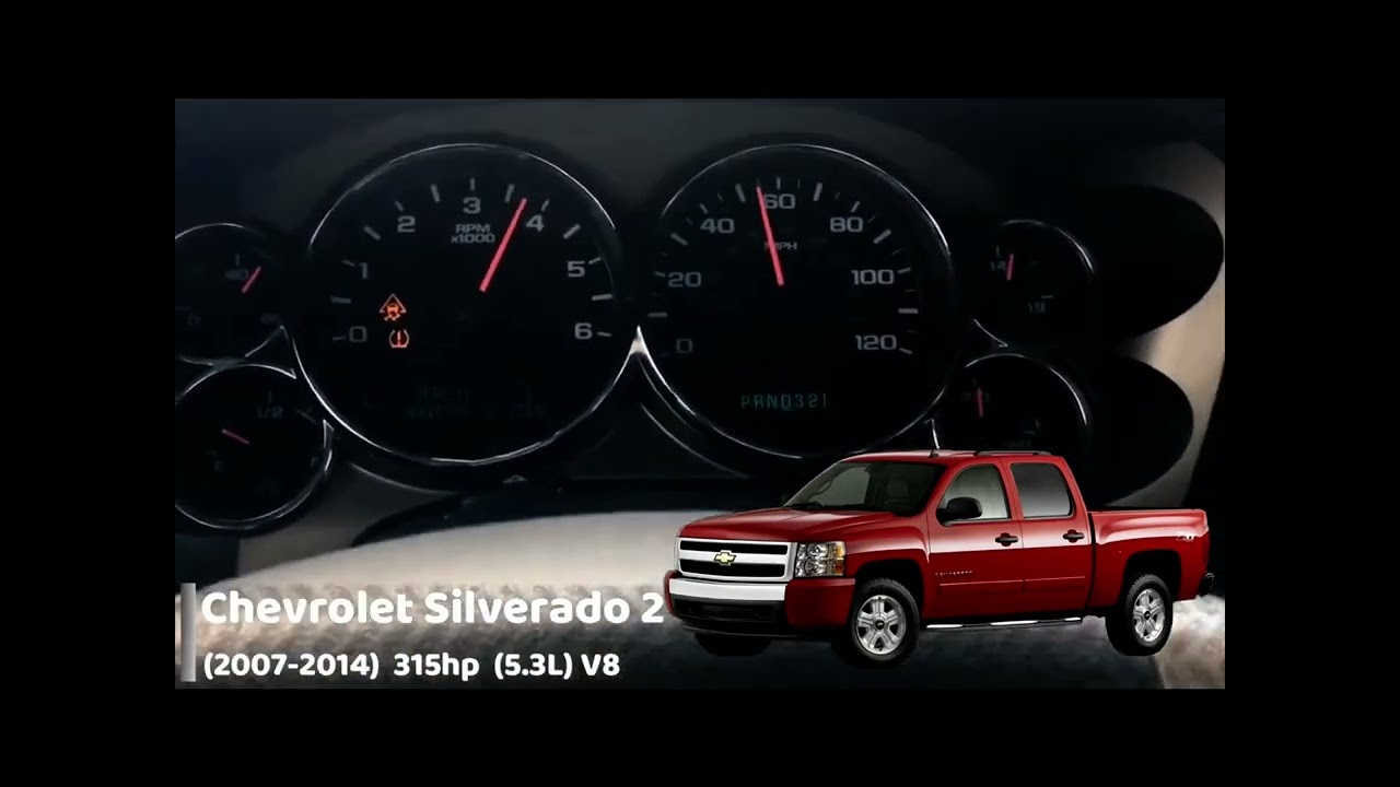 Chevrolet Silverado acceleration battle 1 to 4 gen