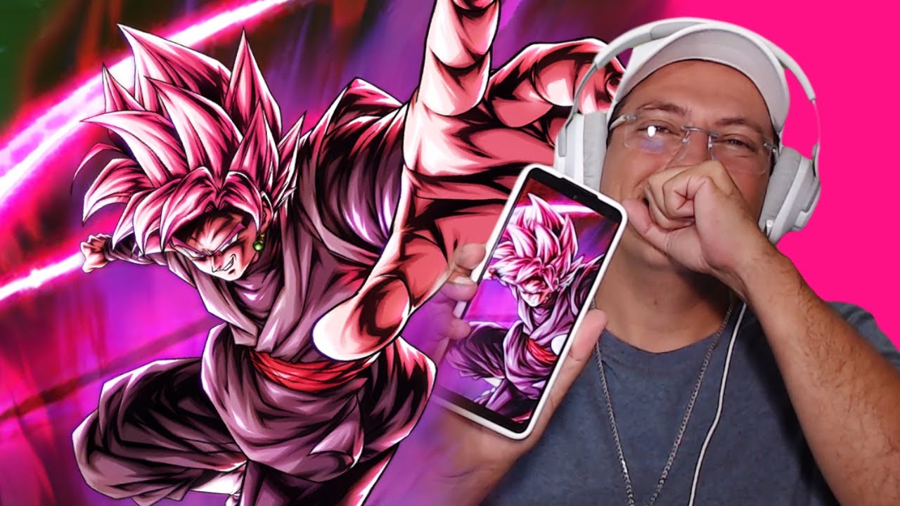 MINHA VEZ DE JOGAR COM O ULTRA GOKU BLACK ROSE - DRAGON BALL LEGENDS