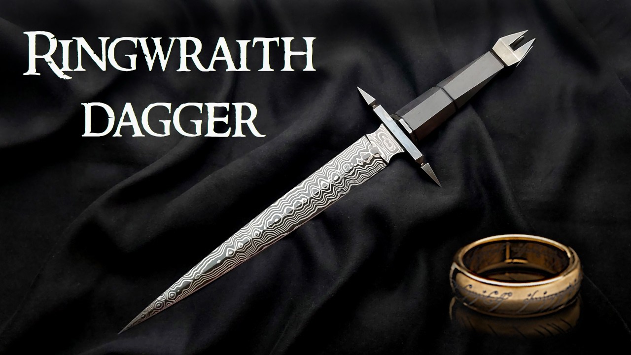 I Forge a RING WRAITH Dagger (Inspired by Lord of the Rings)