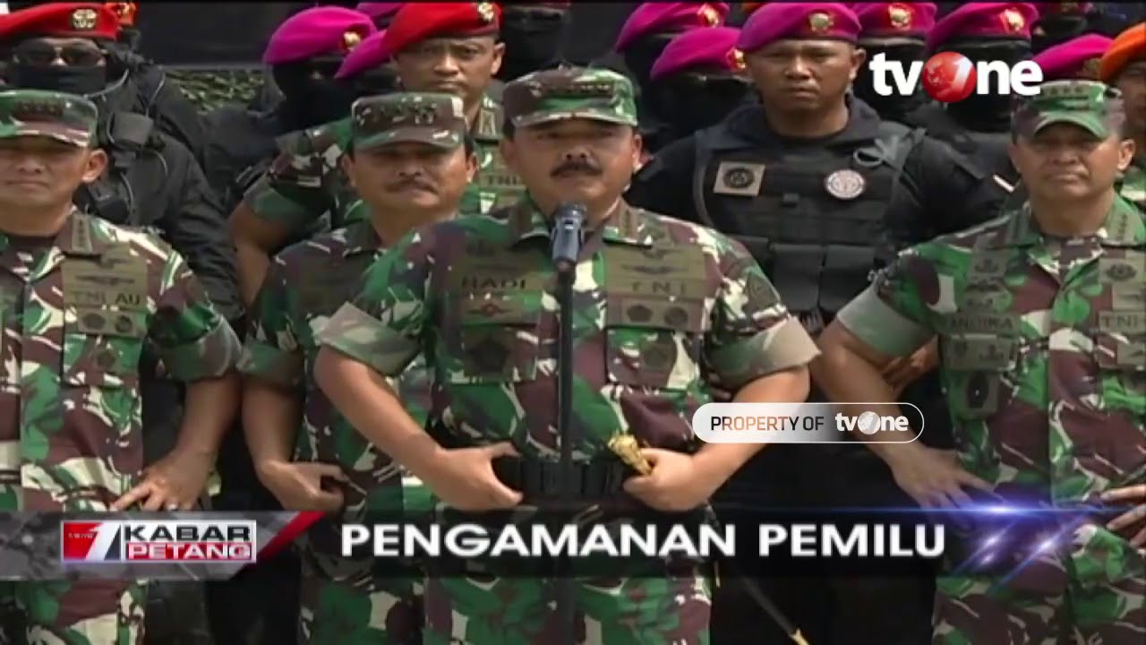 Pernyataan Tegas Marsekal TNI Hadi Tjahjanto Terkait Pemilu 2019