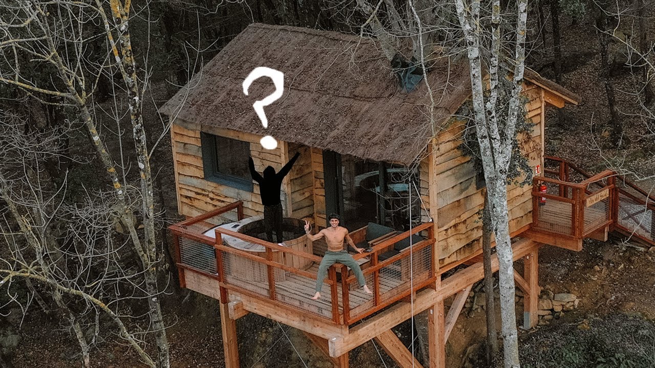 24H VIVIENDO EN LA CASA DEL ÁRBOL