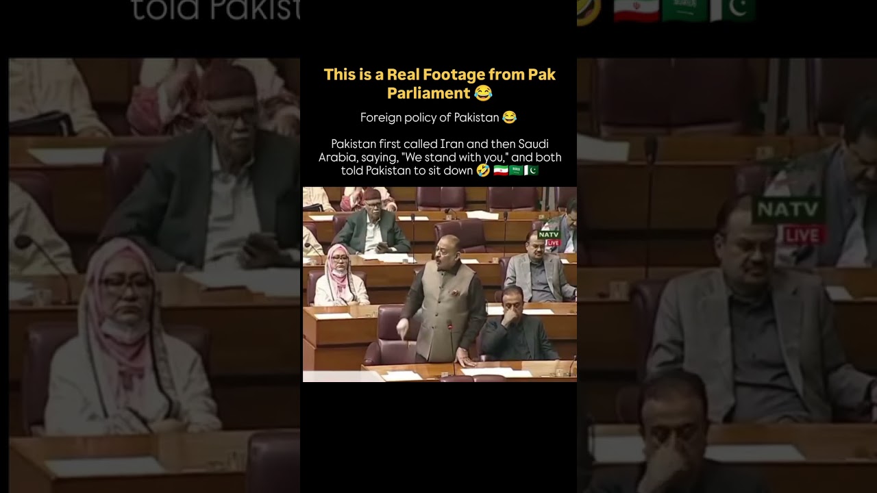 Pakistan Parliament Funny Moment 😂 #iran #shorts