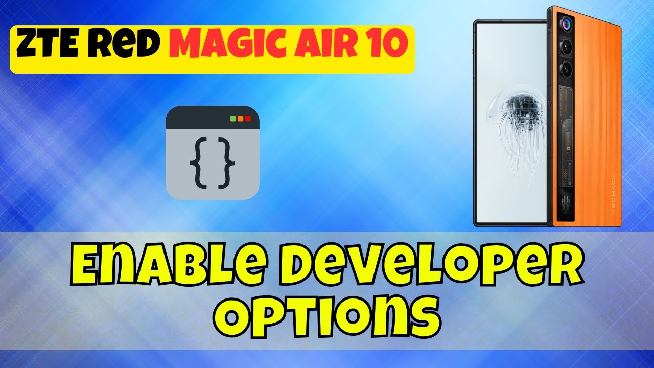 How to Enable Developer Options on ZTE Red Magic Air 10 | Unlock Hidden Features