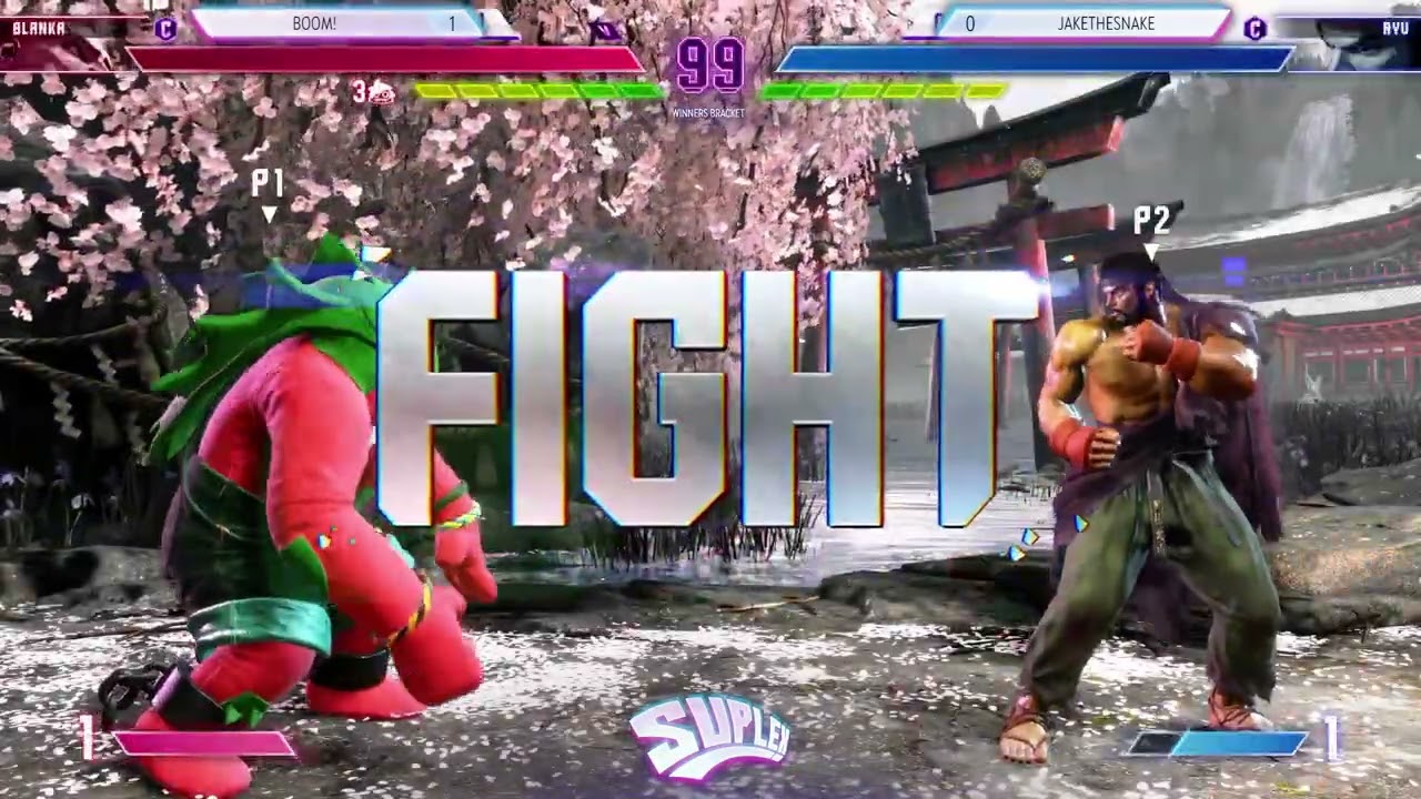 Suplex 116 - Winners Bracket - Boom! (Blanka) VS JakeTheSnake (Ryu) - SF6