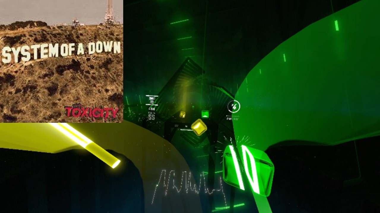 Toxicity | System of a Down| Beat Saber Expert+