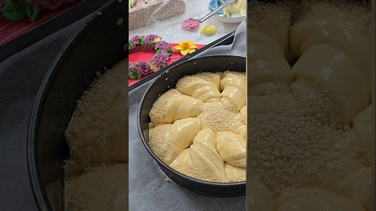 Uskr&scaron;nja pogača, recept je u komentaru #uskrs #easter