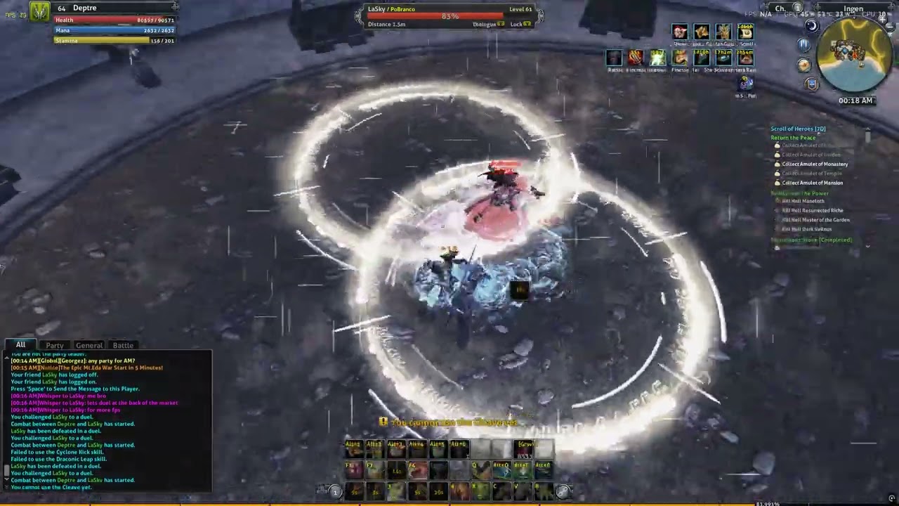 LaSky vs Deptre - Revolution RaiderZ